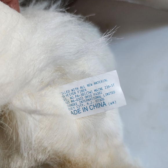 Vintage 1990s Dandee Easter Rabbit Plush (not working!) - Picture 4 of 5